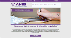 Desktop Screenshot of amg.es